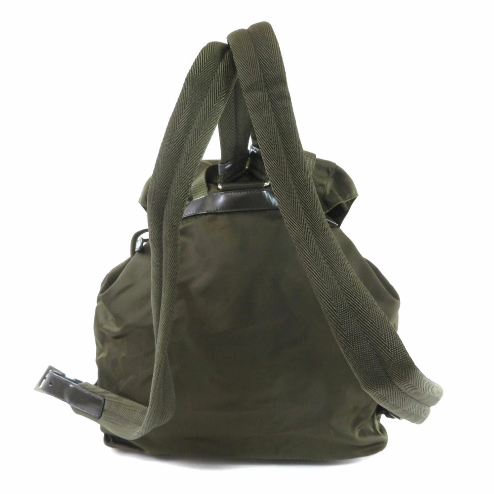 Prada logo plate Backpack Rucksack Daypack - Picture 2 of 11